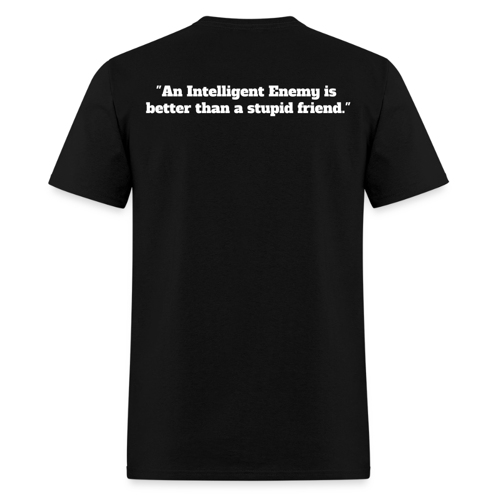 Panther Protection Men's Tee - White Logo - black
