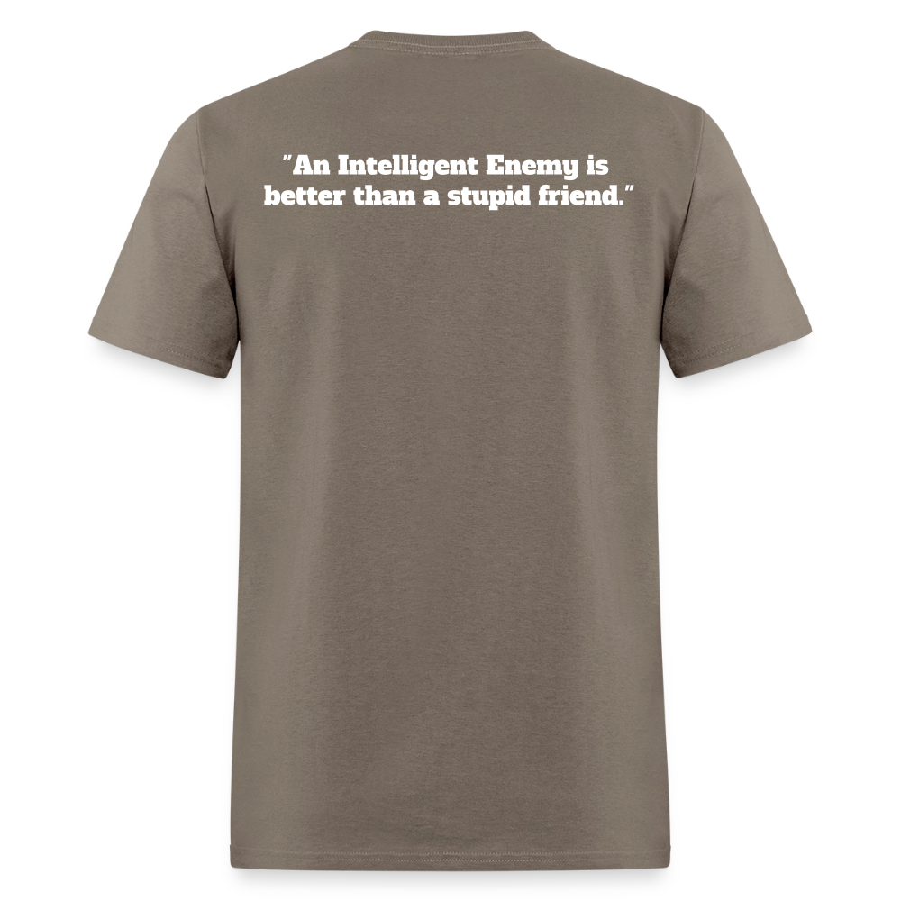 Panther Protection Men's Tee - White Logo - safari
