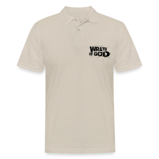 Wrath of God Security Men's Polo Tee - Sand