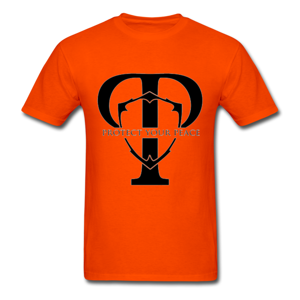 Protect Your Peace T-Shirt - Black - orange