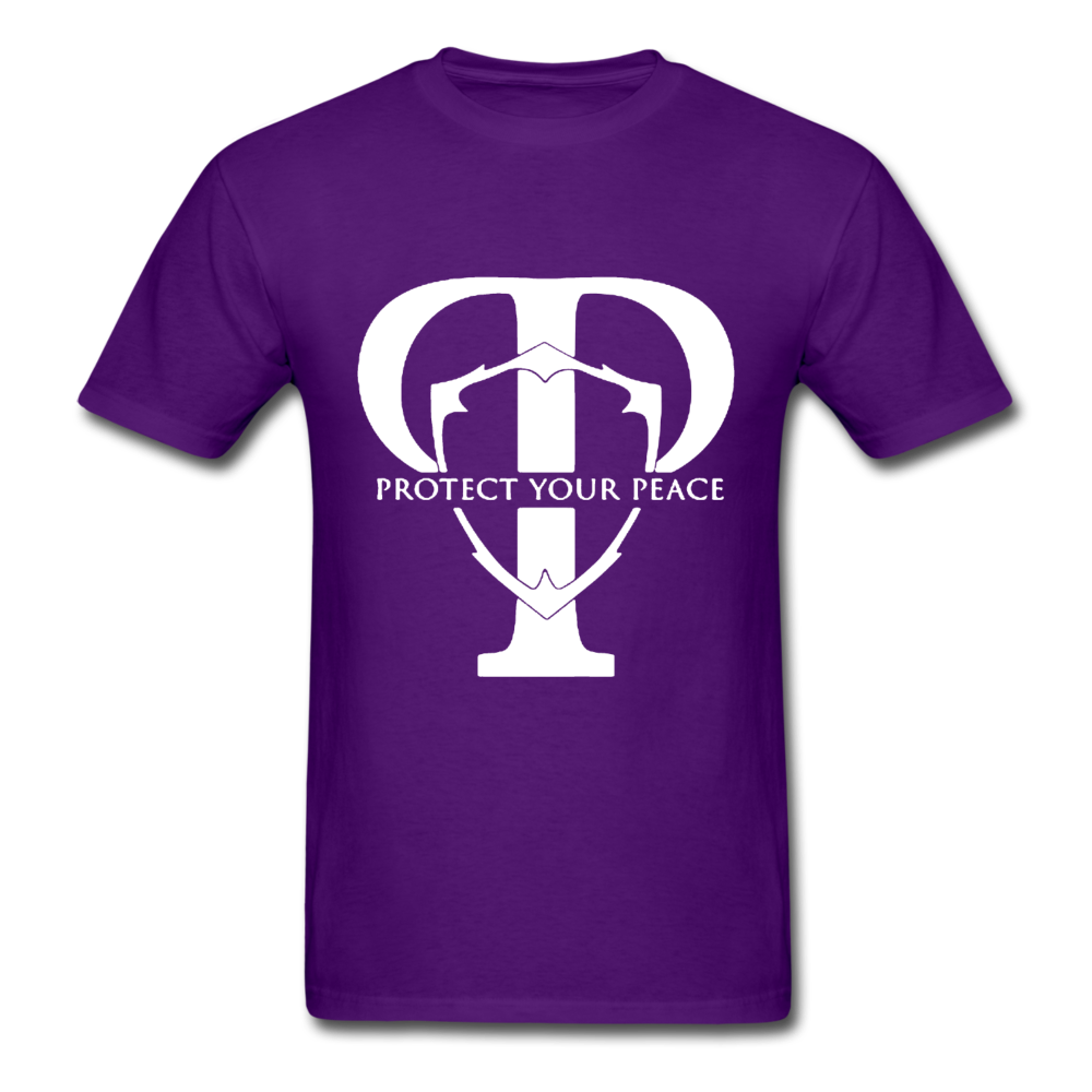 Protect Your Peace T-Shirt - White - purple