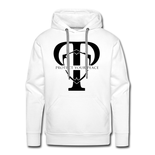 Protect Your Peace Premium Hoodie - Black - white