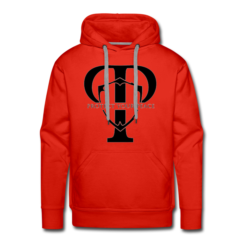 Protect Your Peace Premium Hoodie - Black - red