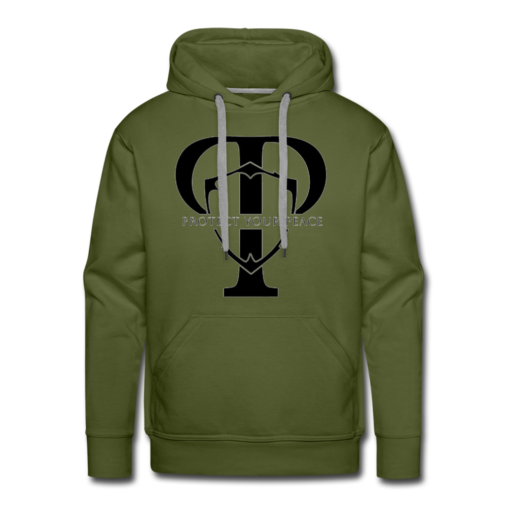 Protect Your Peace Premium Hoodie - Black - olive green