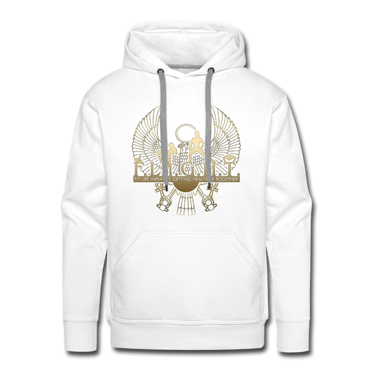 F.L.I.G.H.T. Project Premium Hoodie - white