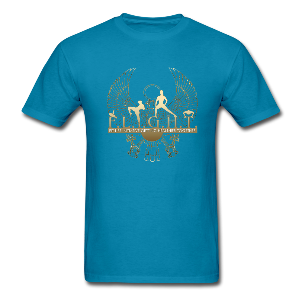 F.L.I.G.H.T. Project Men's Tee - turquoise