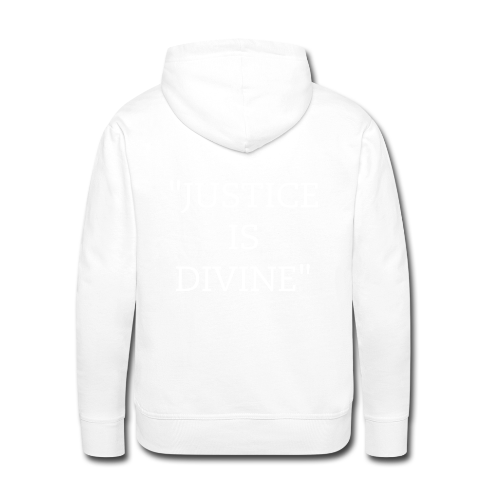 "Tribute to the Black Woman" Men's Hoodie - white