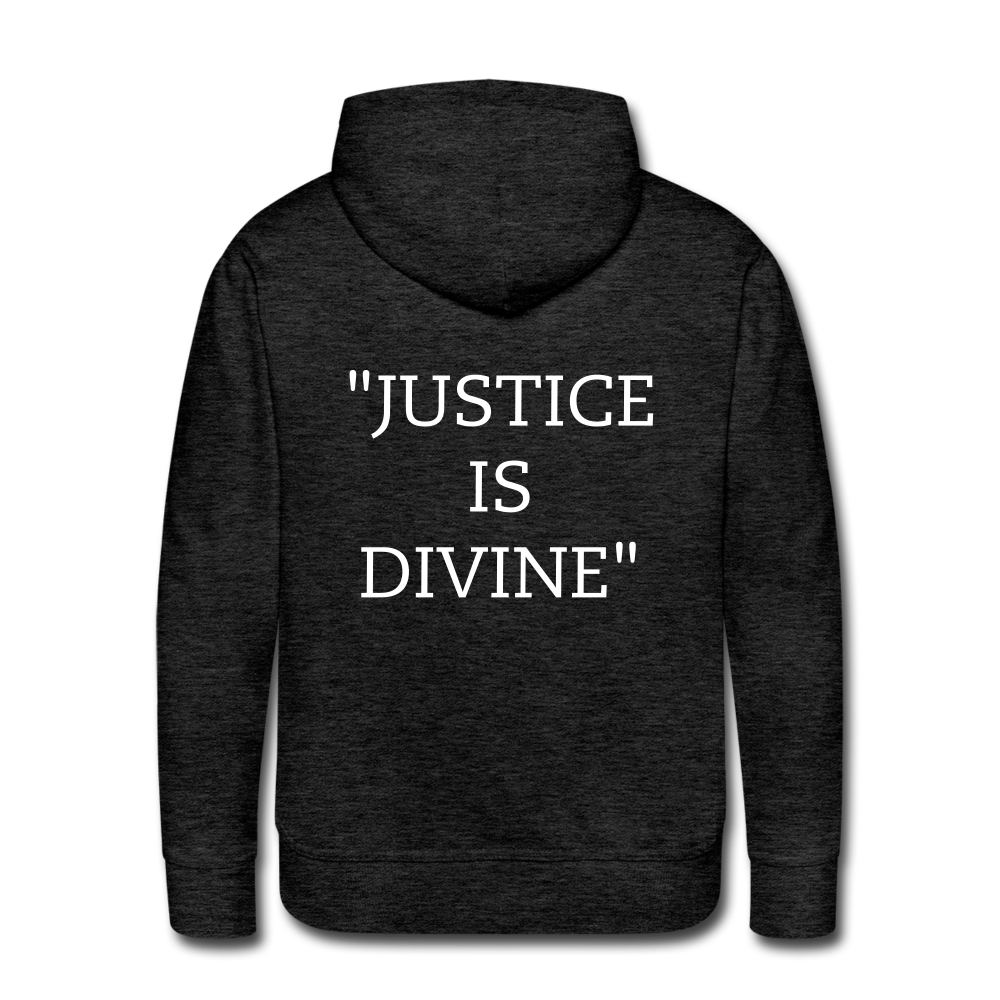 "Tribute to the Black Woman" Men's Hoodie - charcoal grey