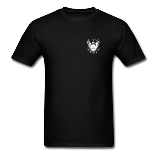 Panther Protection Men's Tee - White Logo - black